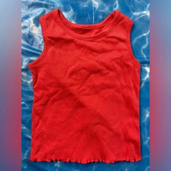 🐣4 for $20🥚 George - Toddler Red Tank Top - Size 3T - Picture 1 of 3